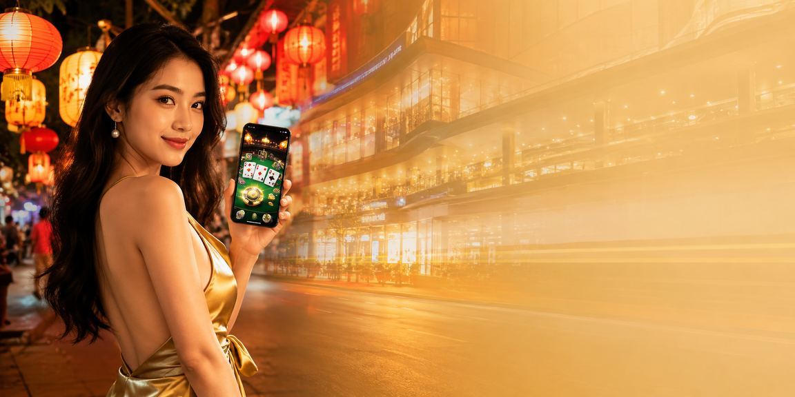 Người chơi tại Hà Nội thưởng thức trò chơi bài dưới ánh đèn lồng