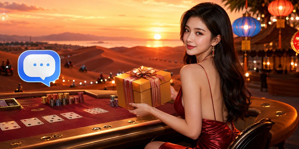 Không khí chơi baccarat tại lễ hội resort Mũi Né